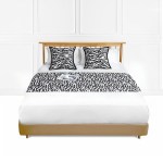 SOGA 1.8m Bed Light Bedding Tail Pad Flag For Home Hotel Set of 3