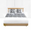 SOGA 1.8m Light Black Luxury Mottled Bed Vintage Scarf Runner Bedding Tail Pad Flag For Home Hotel Set of 3 SOGA 1.8m Light Black Bedding Tail Pad Flag For Home Hotel Set of 3