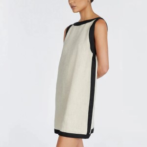Women's Summer Linen Sleeveless Dress
