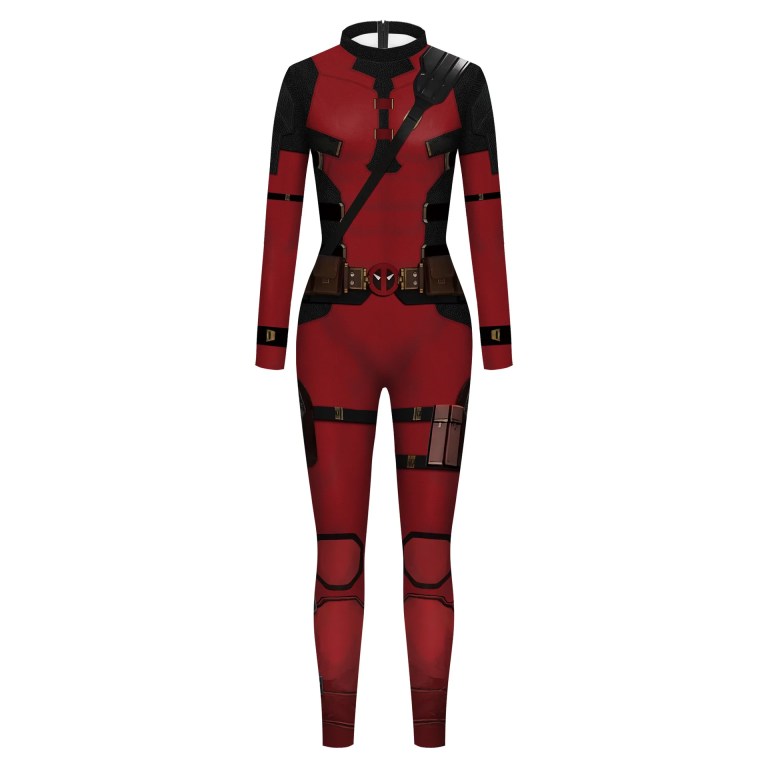 Superhero Wolverine Deadpool Cosplay Halloween Party Bodysuit Superhero Wolverine Deadpool Cosplay Halloween Party Bodysuit