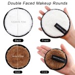 4Pcs Reusable Makeup Remover Wipes Cotton Pads 3