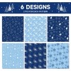 12pcs snowflake christmas tree christmas wrapping paper 12pcs Snowflake Christmas Tree Christmas Wrapping Paper 6