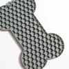 bone shape silicone licking slow food feeding pad for dogs lickmat Bone Shape Silicone Licking Slow Food Feeding Pad for Dogs - Lickmat
