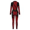Superhero Wolverine Deadpool Cosplay Halloween Party Bodysuit