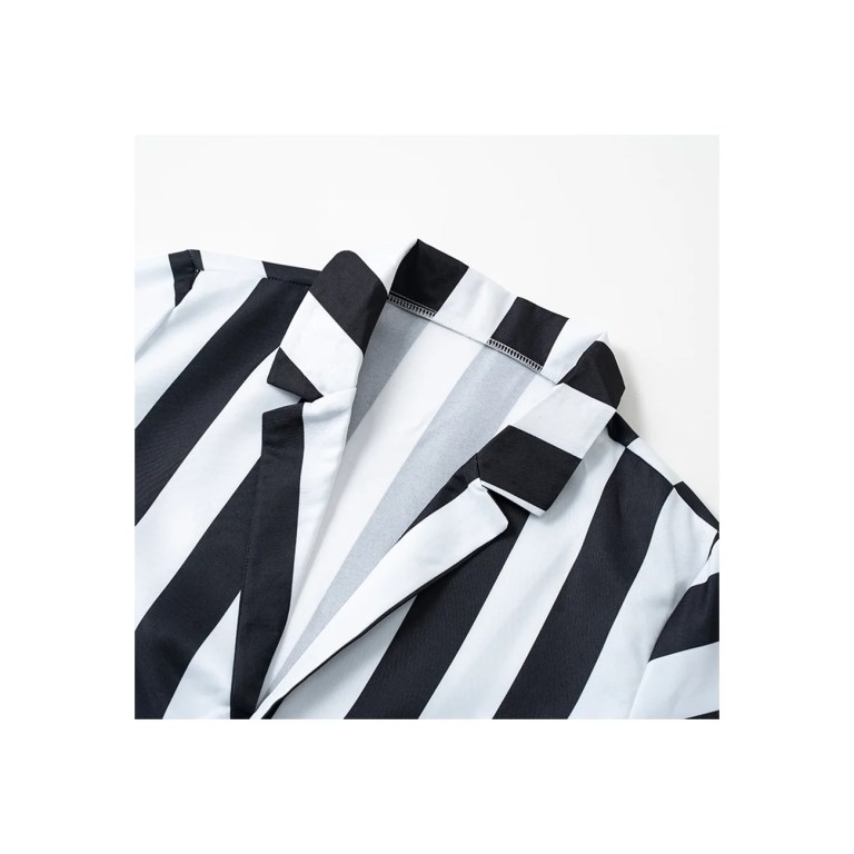 adult beetle juice beetle juice black and white costume Adult Beetle Juice Beetle Juice Black and White Costume 4