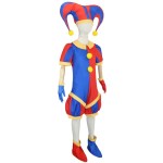 The Amazing Pomni Digital Circus Jumpsuit Halloween Costume