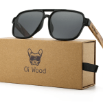 Oi Wood Polarizing UVA&B Protection Eyewear Eco-Friendly