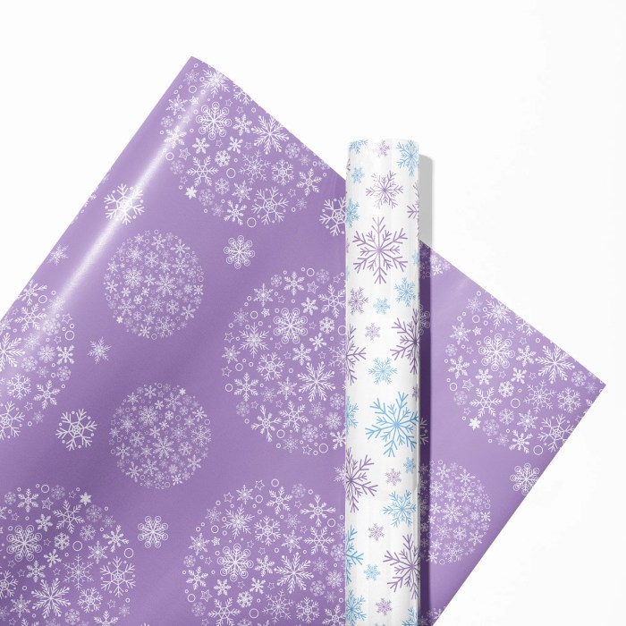 12pcs snowflake christmas wrapping paper 12pcs Snowflake Christmas Wrapping Paper