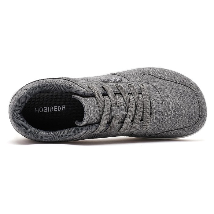 hobibear barefoot wide toe minimalist sneakers lace up outdoor lightweight comfortable shoes for men and women HOBIBEAR Barefoot Wide Toe Minimalist Sneakers - Lace-Up Outdoor Lightweight Comfortable SHoes for Men and Women 5
