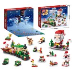 Building Block Christmas Advent Calendar Bricks Diy Kit 2