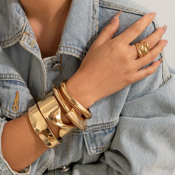 DIAZI Punk Hop Vintage Fashion Bracelets 2