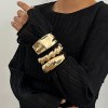 diazi bohemian wide cuff bangles DIAZI Bohemian Wide Cuff Bangles