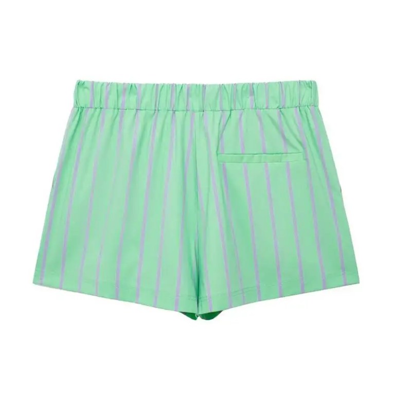 Women's Summer Stripe 2-piece Shorts + Shirt Set 3