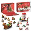 building block christmas advent calendar bricks diy kit Building Block Christmas Advent Calendar Bricks Diy Kit