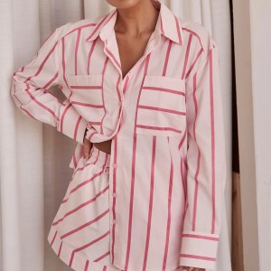 women's horigan striped lounge set Women's Horigan Striped Lounge Set 4