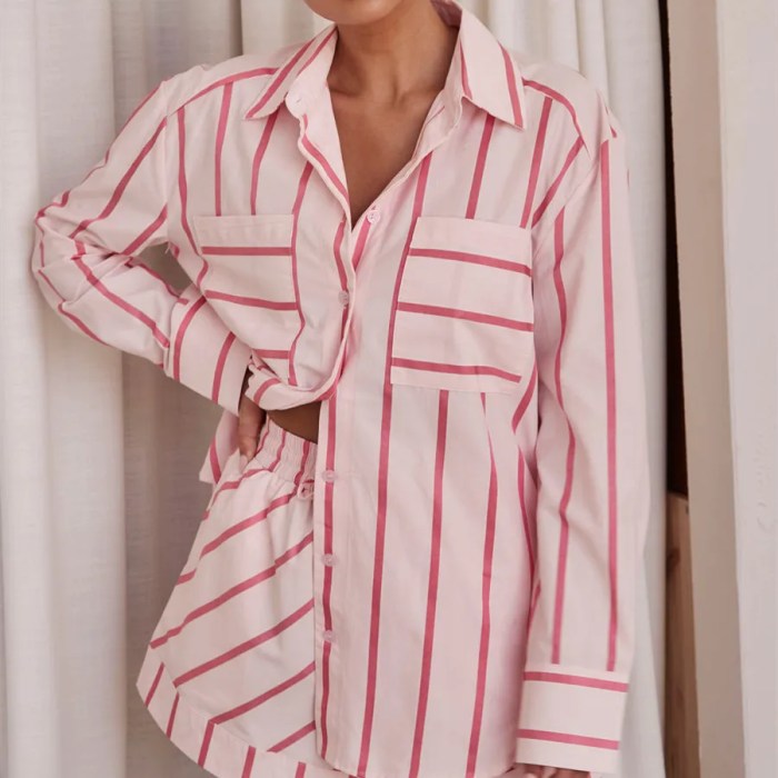 women's horigan striped lounge set Women's Horigan Striped Lounge Set 4