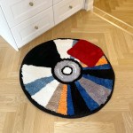 CD Custom Handmade Tufted Rug Antislip Mat 4