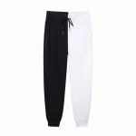 Men’s Athletic Trainning Joggers Casual Loose Fit Sweatpants Spring Fall Fleece Lined Pants Elastic Waist Drawstring Trousers