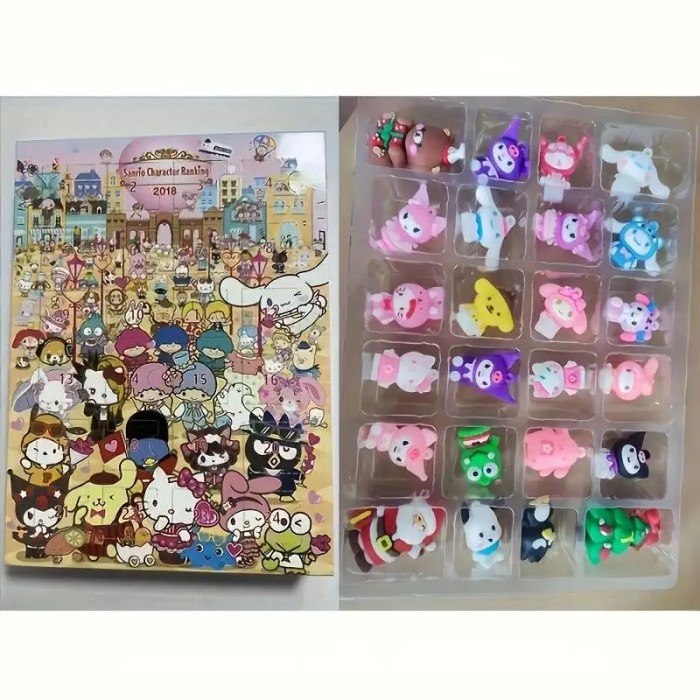 Miniso Sanrio Figurine Christmas Advent Calendar