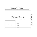 10Pcs Christmas Kraft Wrapping Paper 5