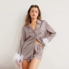 Bridal Feather Pyjama Set Bridal Feather Pyjama Set