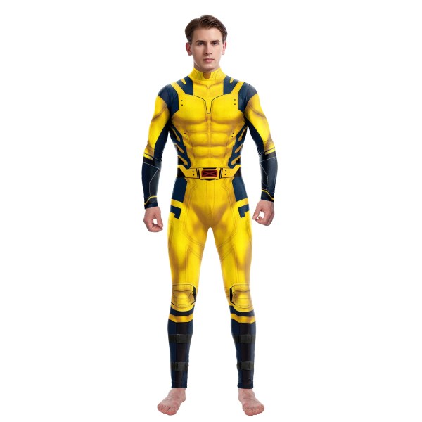 Superhero Wolverine Deadpool Cosplay Halloween Party Bodysuit Superhero Wolverine Deadpool Cosplay Halloween Party Bodysuit
