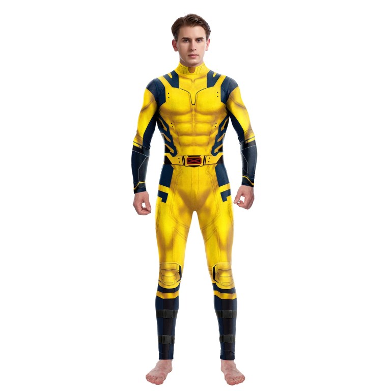 Superhero Wolverine Deadpool Cosplay Halloween Party Bodysuit Superhero Wolverine Deadpool Cosplay Halloween Party Bodysuit