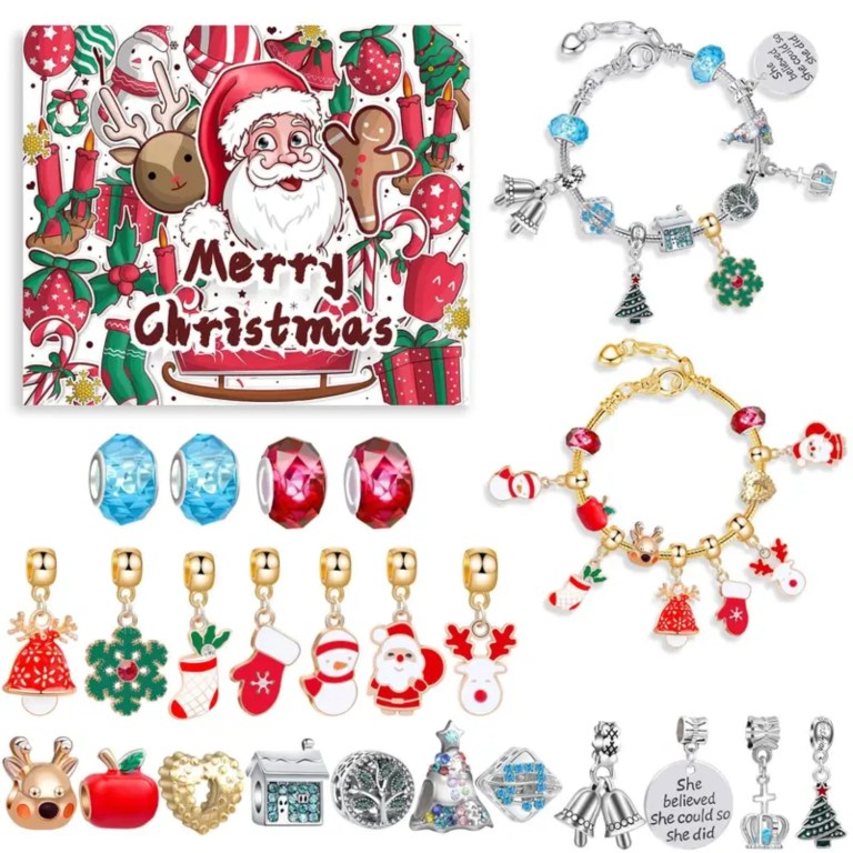 Jewellery Bracelet Charms Christmas Advent Calendar 1