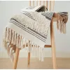 boho natural farmhouse tufted accent rug with tassels Boho Natural Farmhouse Tufted Accent Rug with Tassels 2