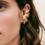 peri's vintage multi layered full ear irregular hoop earrings Peri's Vintage Multi-layered Full Ear Irregular Hoop Earrings 2