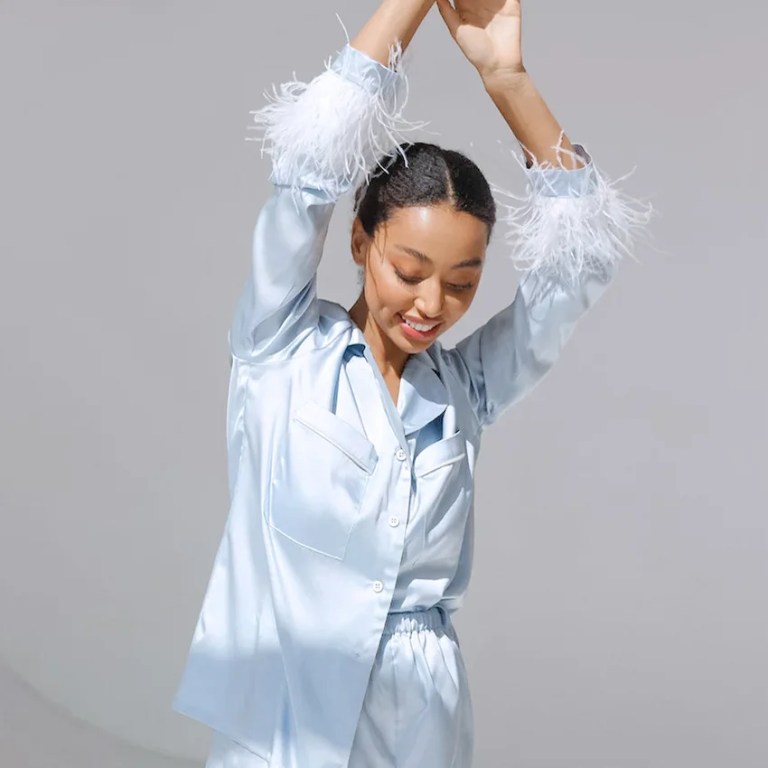 Bridal Feather Pyjama Set Bridal Feather Pyjama Set