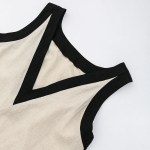 women's summer linen sleeveless dress Women's Summer Linen Sleeveless Dress 5