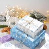 12pcs snowflake christmas wrapping paper 12pcs Snowflake Christmas Wrapping Paper 3