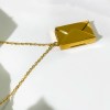 Peri's Love You Card Opening Envelope Pendant Women's Necklace Gold 3