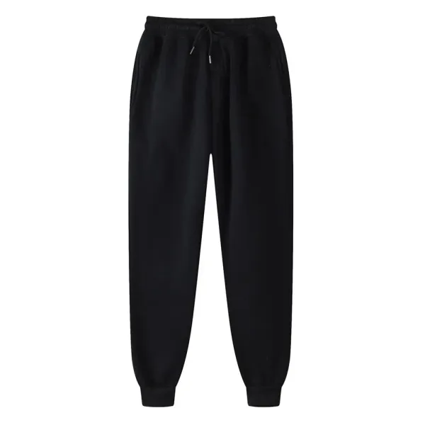 Men’s Athletic Trainning Joggers Casual Loose Fit Sweatpants Spring Fall Fleece Lined Pants Elastic Waist Drawstring Trousers Men’s Athletic Trainning Joggers Casual Loose Fit Sweatpants Spring Fall Fleece Lined Pants Elastic Waist Drawstring Trousers