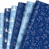 12pcs snowflake christmas tree christmas wrapping paper 12pcs Snowflake Christmas Tree Christmas Wrapping Paper