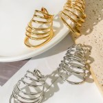 peri's multi layer circular hoop earrings Peri's Multi-layer Circular Hoop Earrings 2