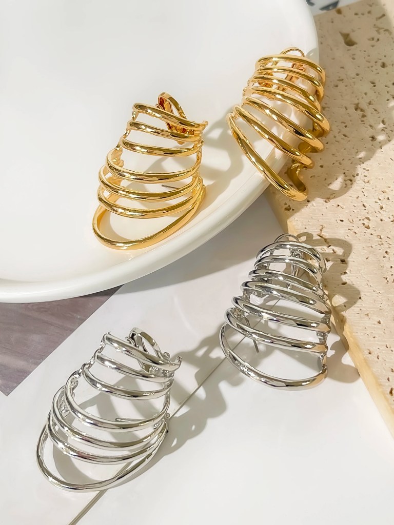 peri's multi layer circular hoop earrings Peri's Multi-layer Circular Hoop Earrings 2