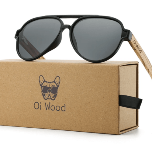 Oi Wood Wooden Sunglasses Polarized UV400 High Quality Eyewear Oi Wood Wooden Sunglasses Polarized UV400 High Quality Eyewear