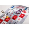 felt gray snow christmas advent calendar Felt Gray Snow Christmas Advent Calendar 3