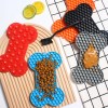 bone shape silicone licking slow food feeding pad for dogs lickmat Bone Shape Silicone Licking Slow Food Feeding Pad for Dogs - Lickmat 1