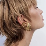 peri's multi layer circular hoop earrings Peri's Multi-layer Circular Hoop Earrings 1