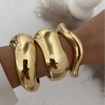 DIAZI Vintage Wide Cuff Bangles 2