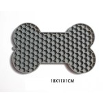Bone Shape Silicone Licking Slow Food Feeding Pad for Dogs - Lickmat 4