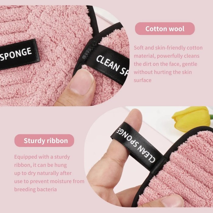 10pcs makeup remover reusable microfiber cotton pads 10pcs Makeup Remover Reusable Microfiber Cotton Pads 5