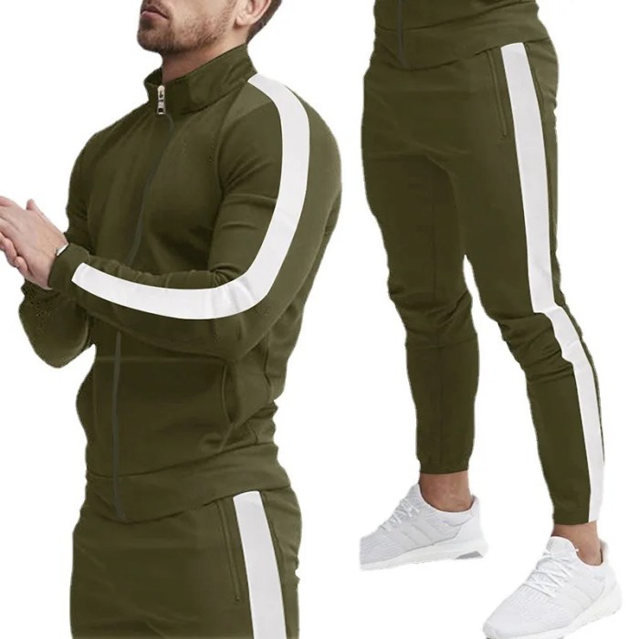 2024 cross-border Europe, America, autumn and winter new casual men’s sports suit color matching men’s clothing 2024 cross-border Europe, America, autumn and winter new casual men’s sports suit color matching men’s clothing