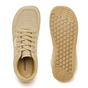 hobibear barefoot wide toe minimalist sneakers lace up outdoor lightweight comfortable shoes for men and women HOBIBEAR Barefoot Wide Toe Minimalist Sneakers - Lace-Up Outdoor Lightweight Comfortable SHoes for Men and Women 4