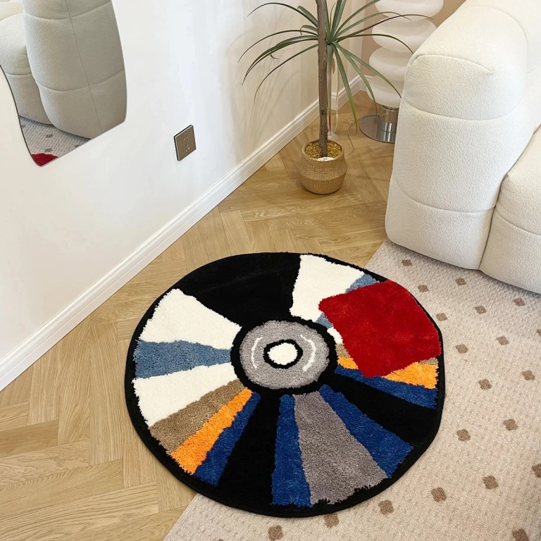 CD Custom Handmade Tufted Rug Antislip Mat 3