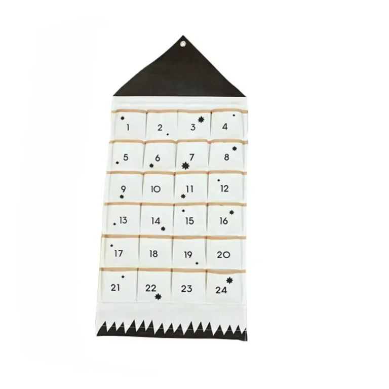 christmas advent calendar minimal hanging canvas Christmas Advent Calendar Minimal Hanging Canvas 5