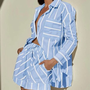 women's horigan striped lounge set Women's Horigan Striped Lounge Set 6